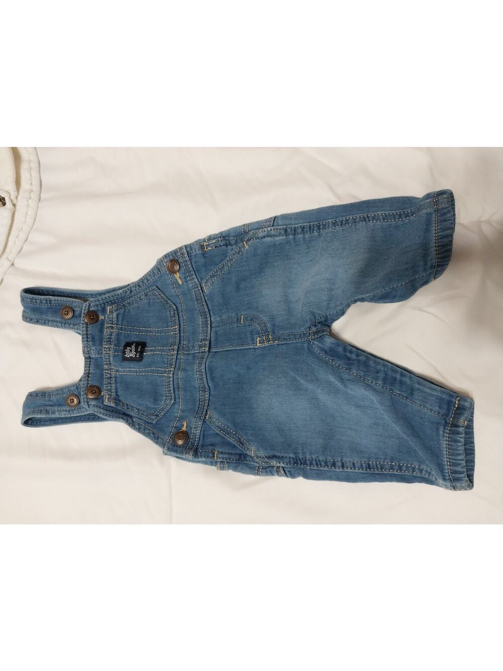 Baby B'Gosh Denim Overalls 3 Months